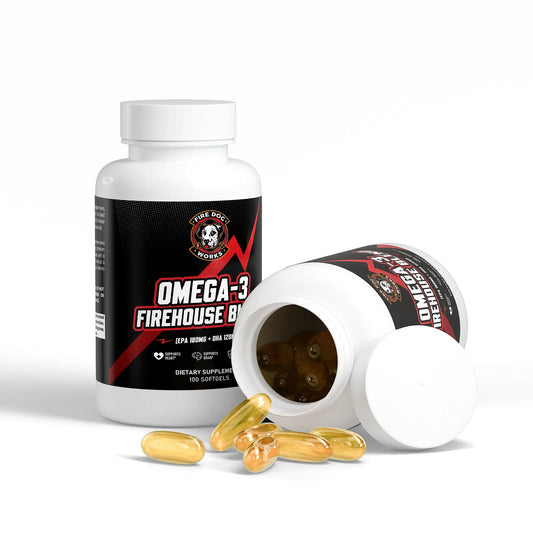 Omega-3 EPA 180mg + DHA 120mg Firedog Works