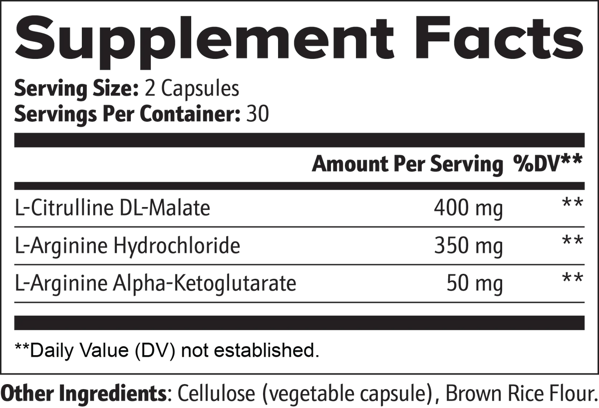 L-Citrulline & L-Arginine Stack Firedog Works