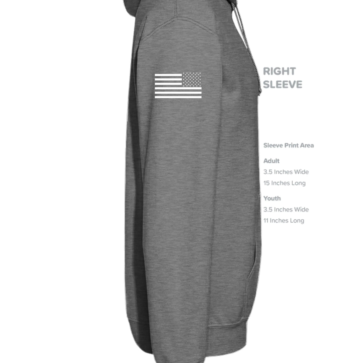 GRAPHITE HEATHER - G185 - SLEEVE_RIGHT