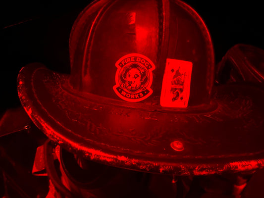 Firedog Sticker 2x2