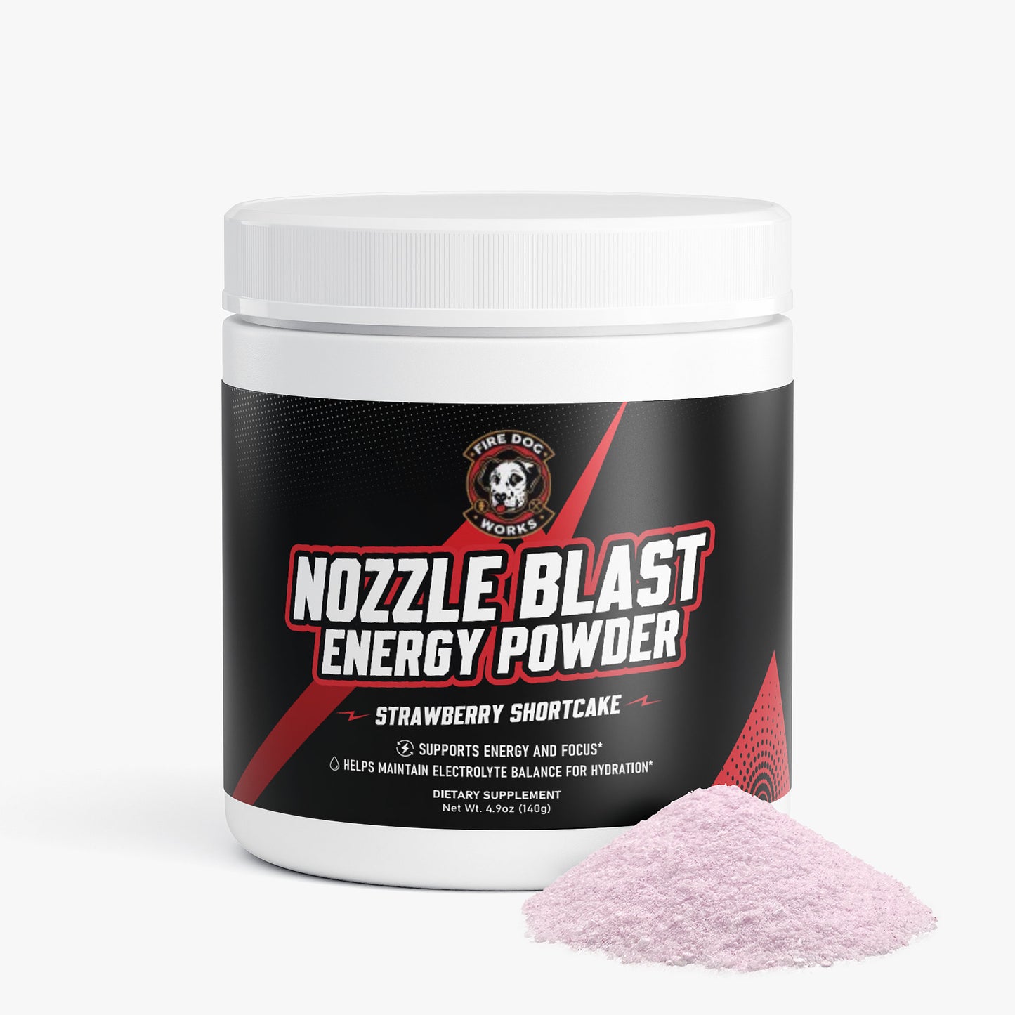 Energy Powder (Strawberry Shortcake)
