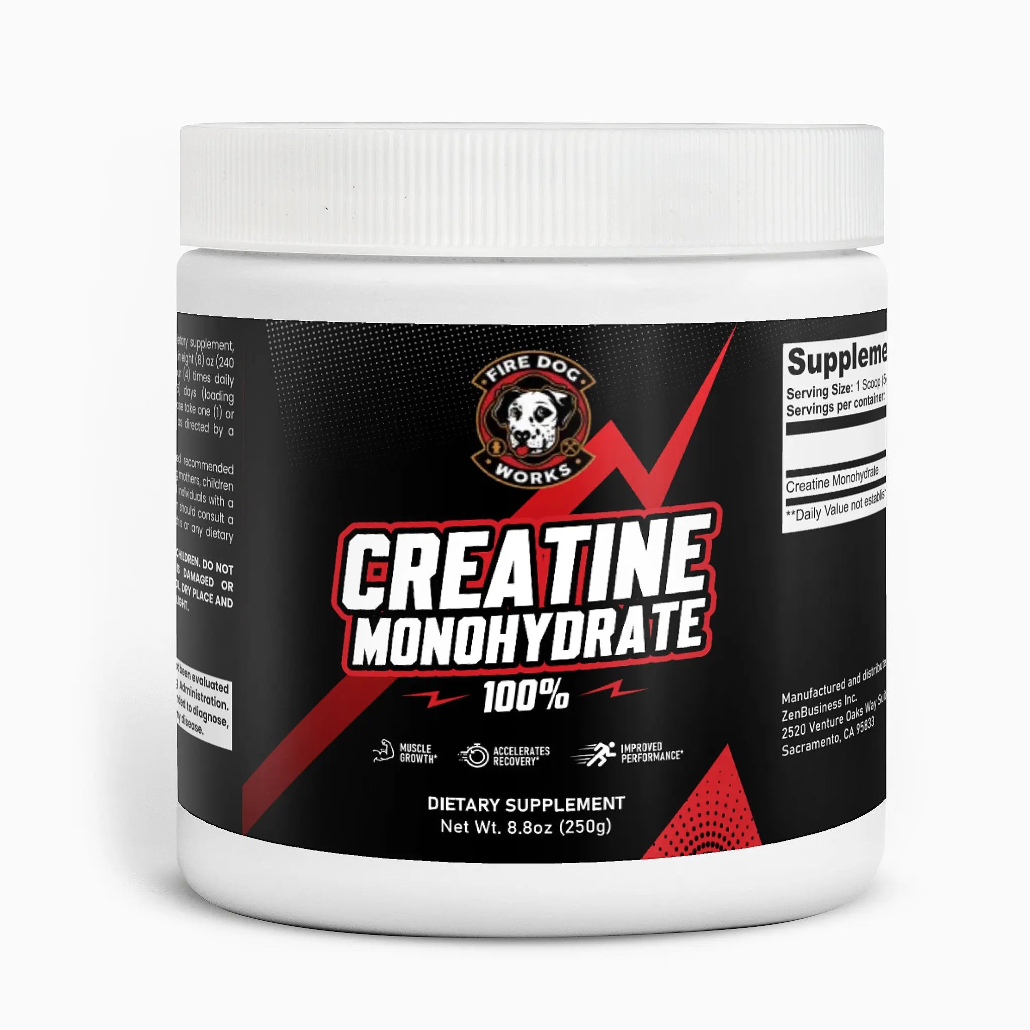 Creatine Monohydrate – Firedog Works