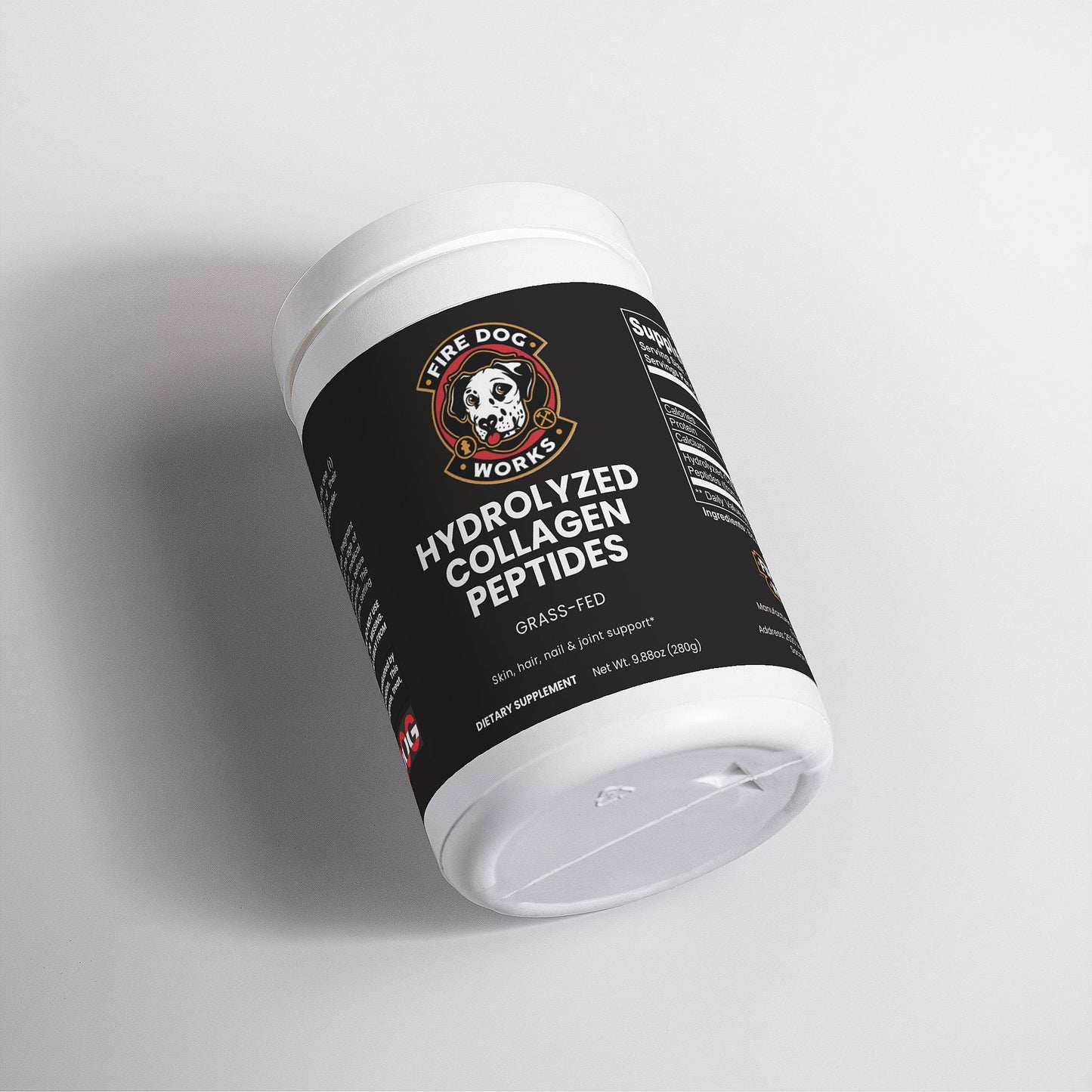 Grass-Fed Hydrolyzed Collagen Peptides Firedog Works