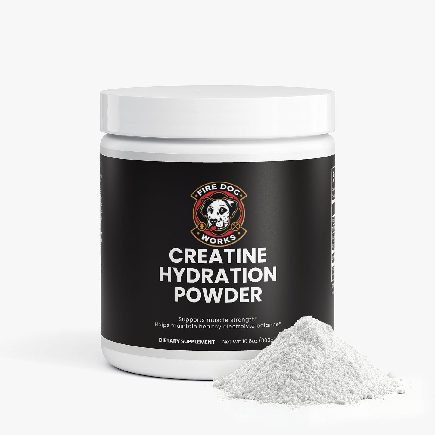 Creatine Hydration Powder Firedog Works