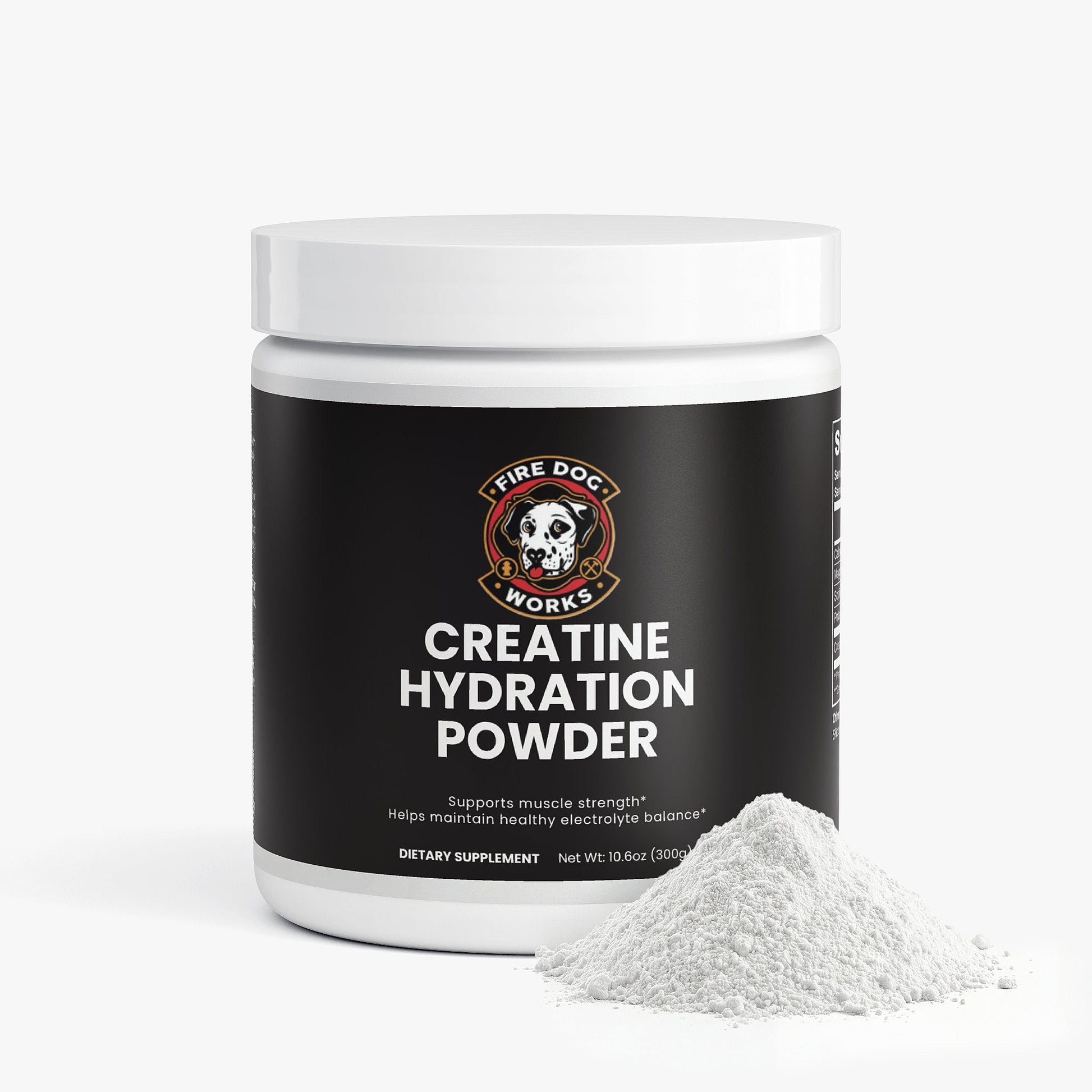 Creatine Hydration Powder Firedog Works