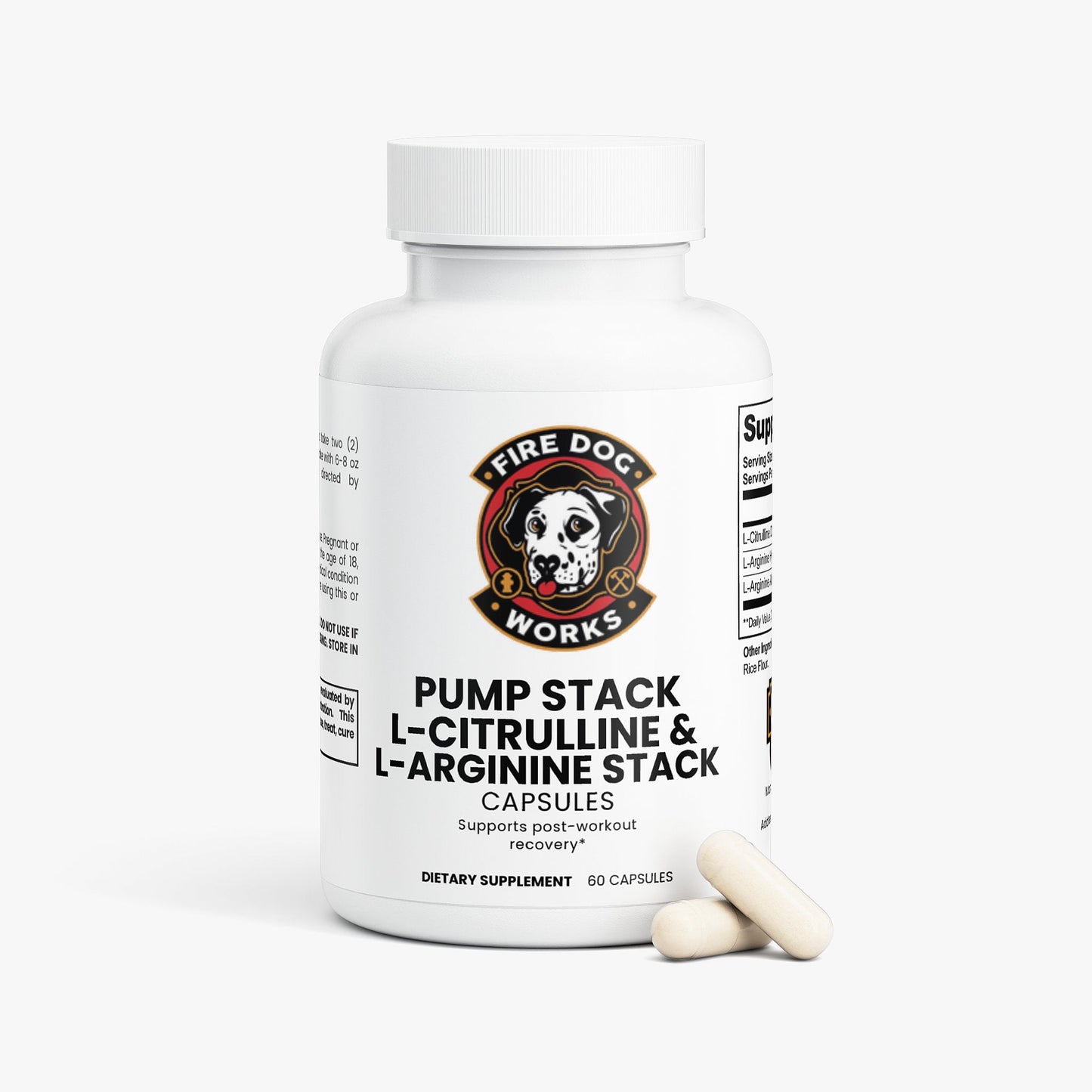 L-Citrulline & L-Arginine Stack Firedog Works