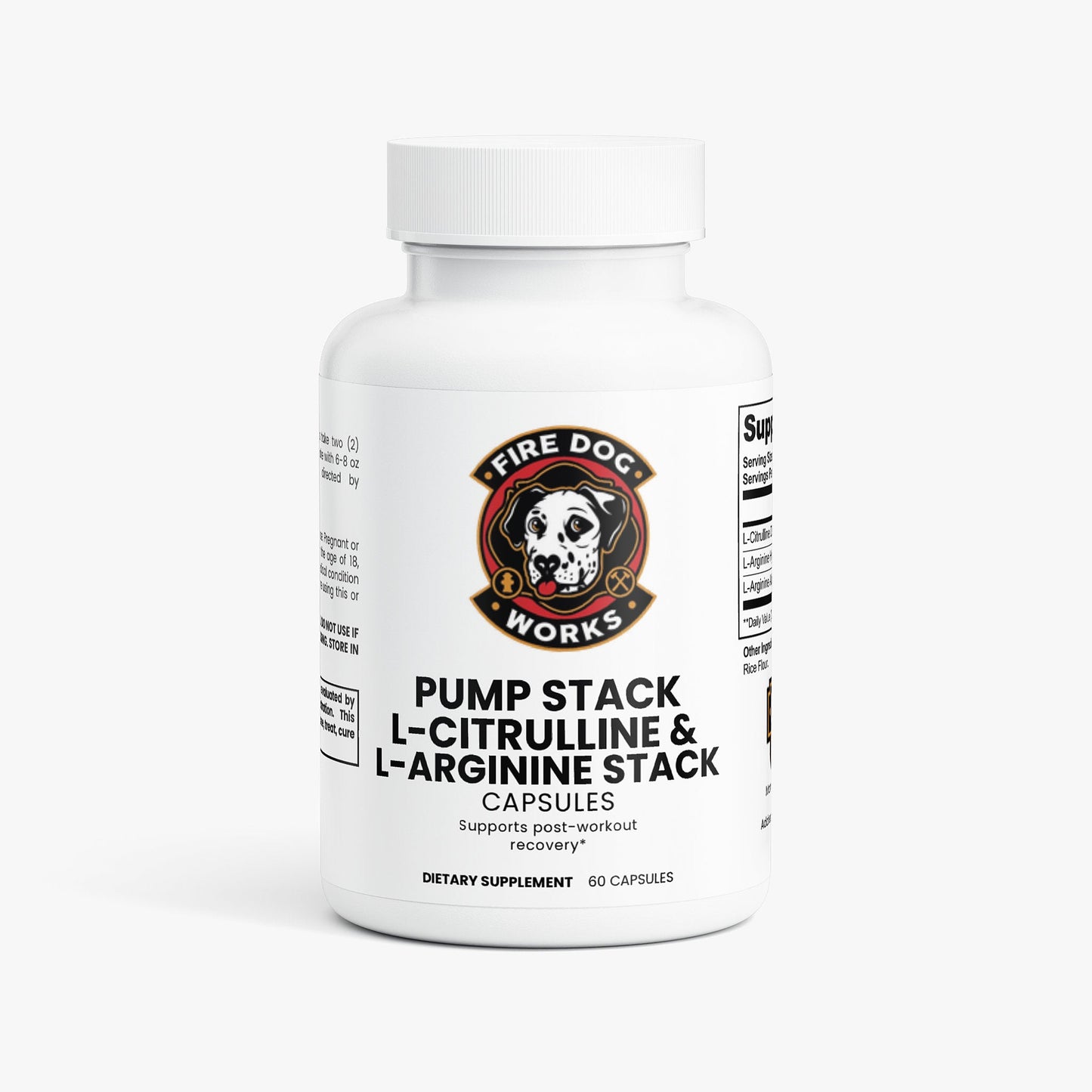 L-Citrulline & L-Arginine Stack Firedog Works