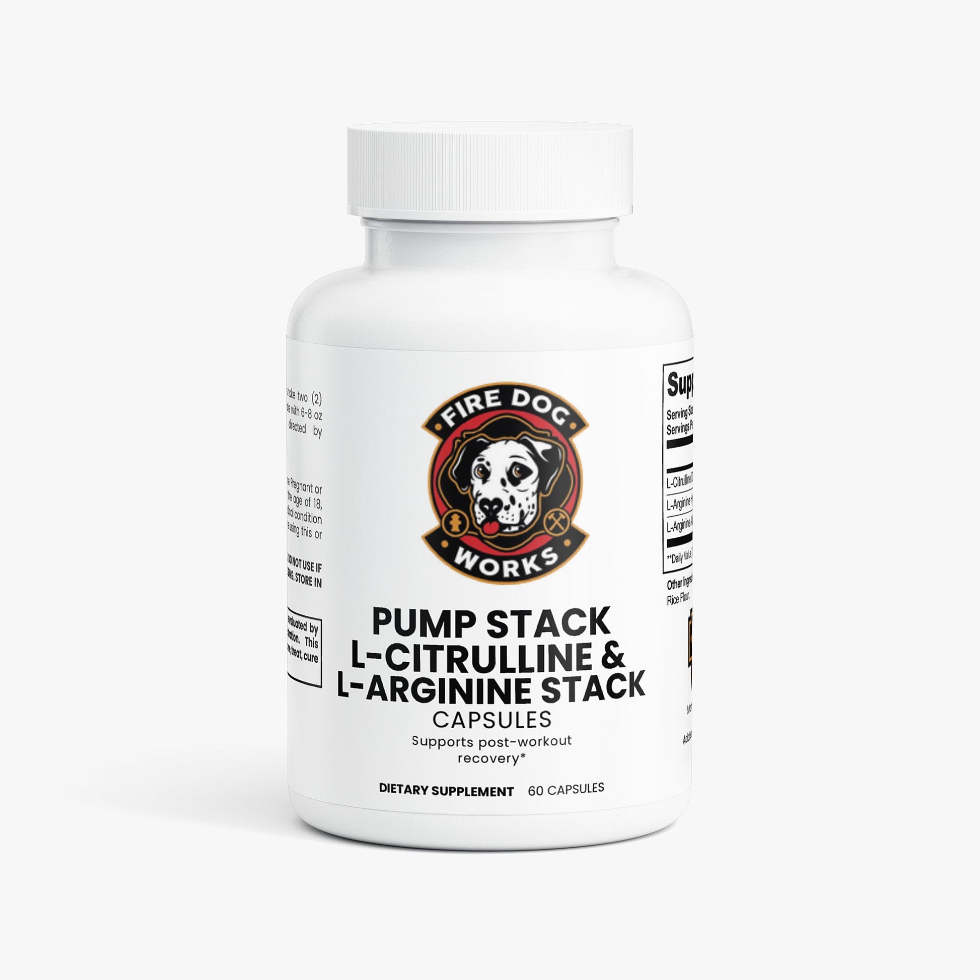 L-Citrulline & L-Arginine Stack Firedog Works