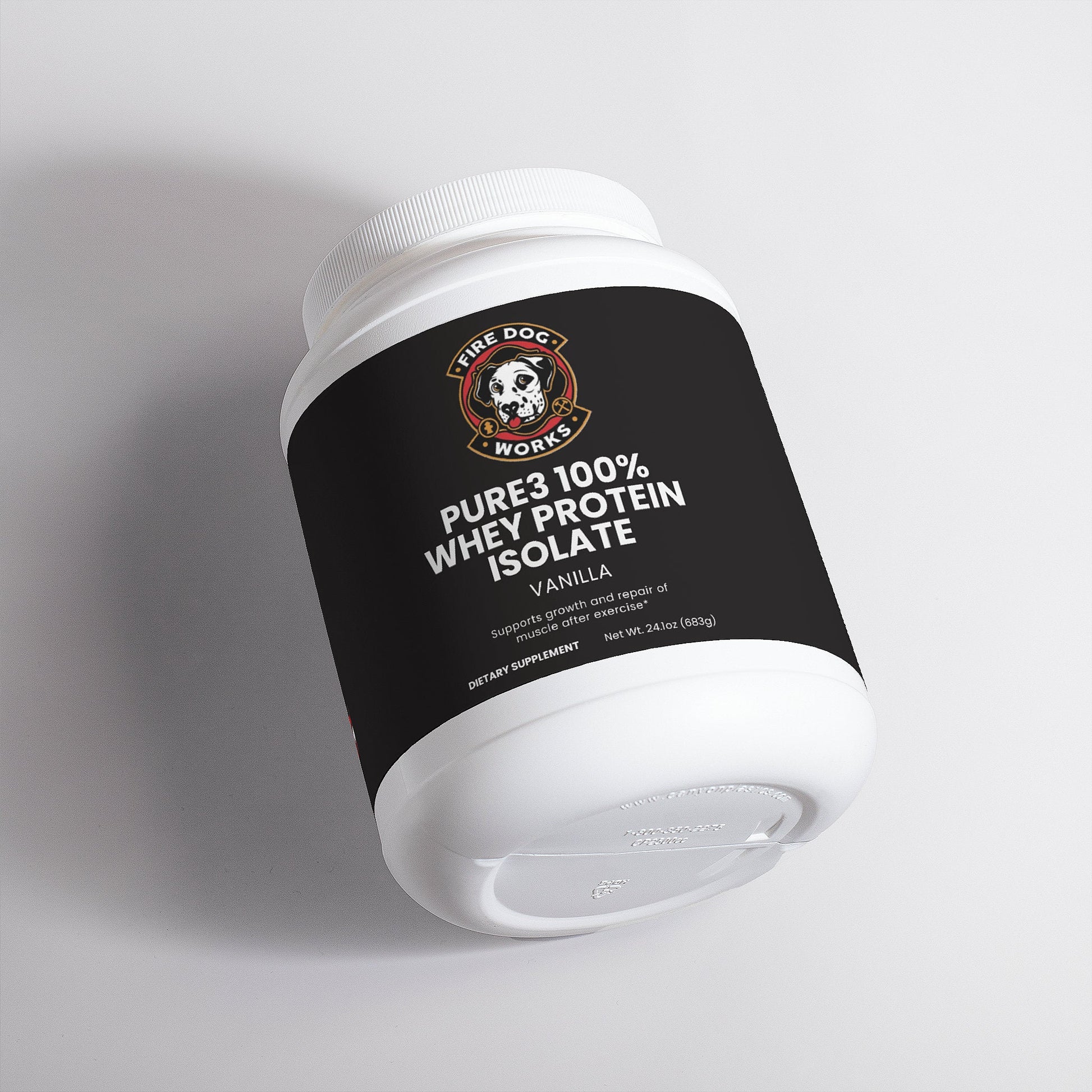 Pure3 100% Whey Protein Isolate (Vanilla) Firedog Works