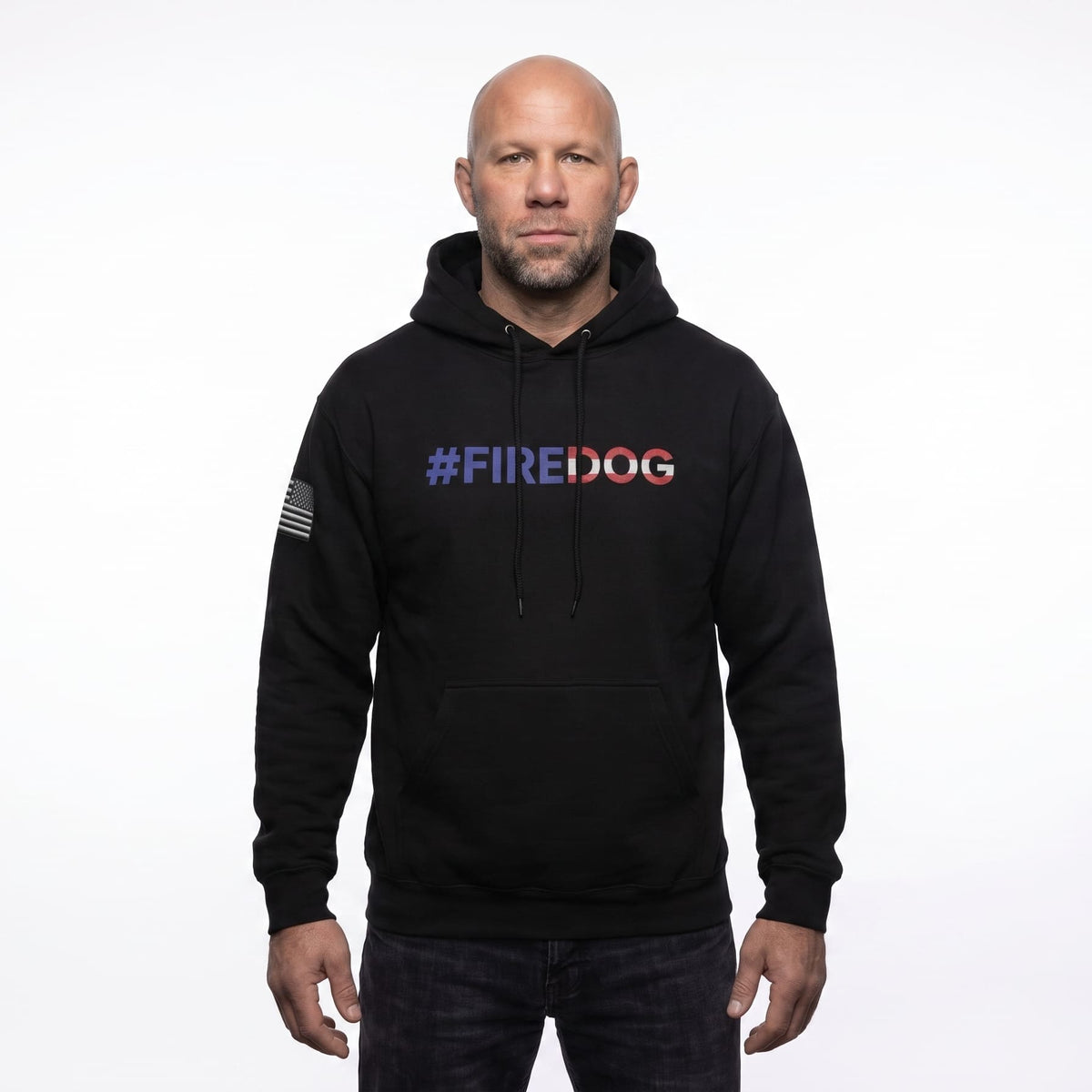 Heavy duty Firedog freedom hoodie