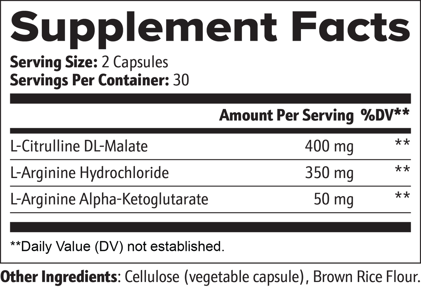 L-Citrulline & L-Arginine Stack Firedog Works