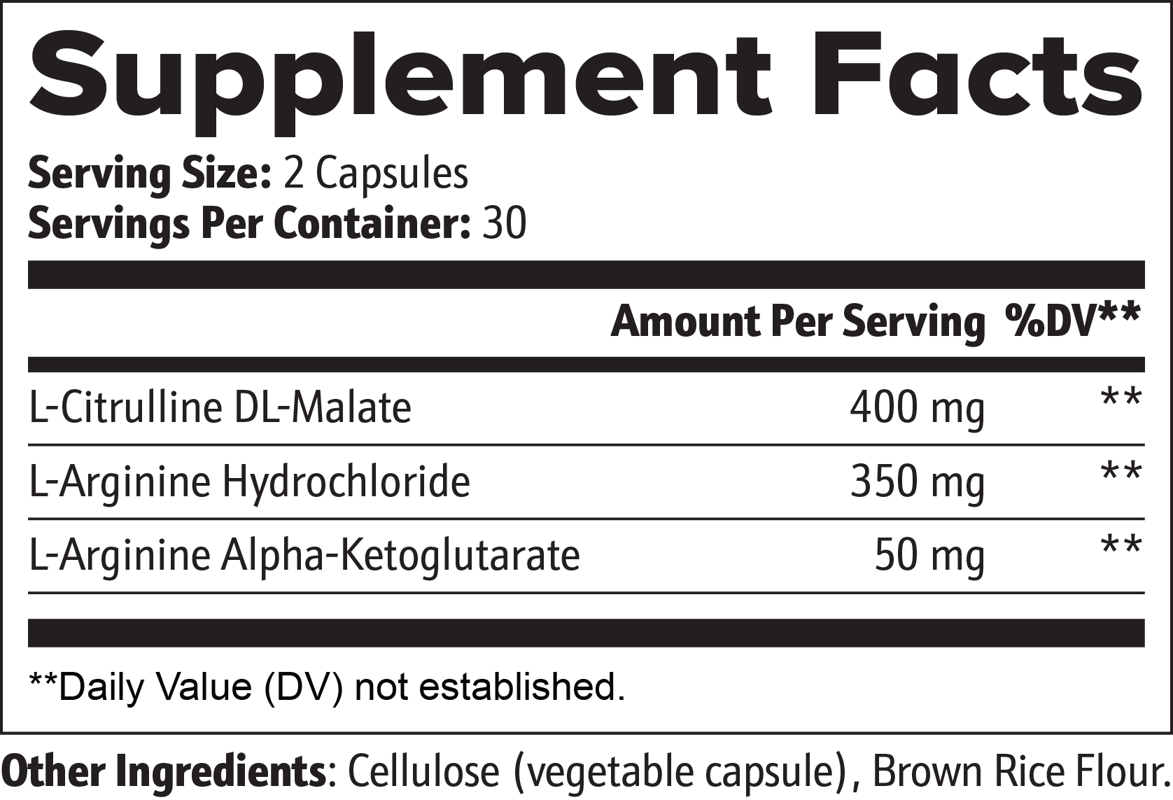 L-Citrulline & L-Arginine Stack Firedog Works