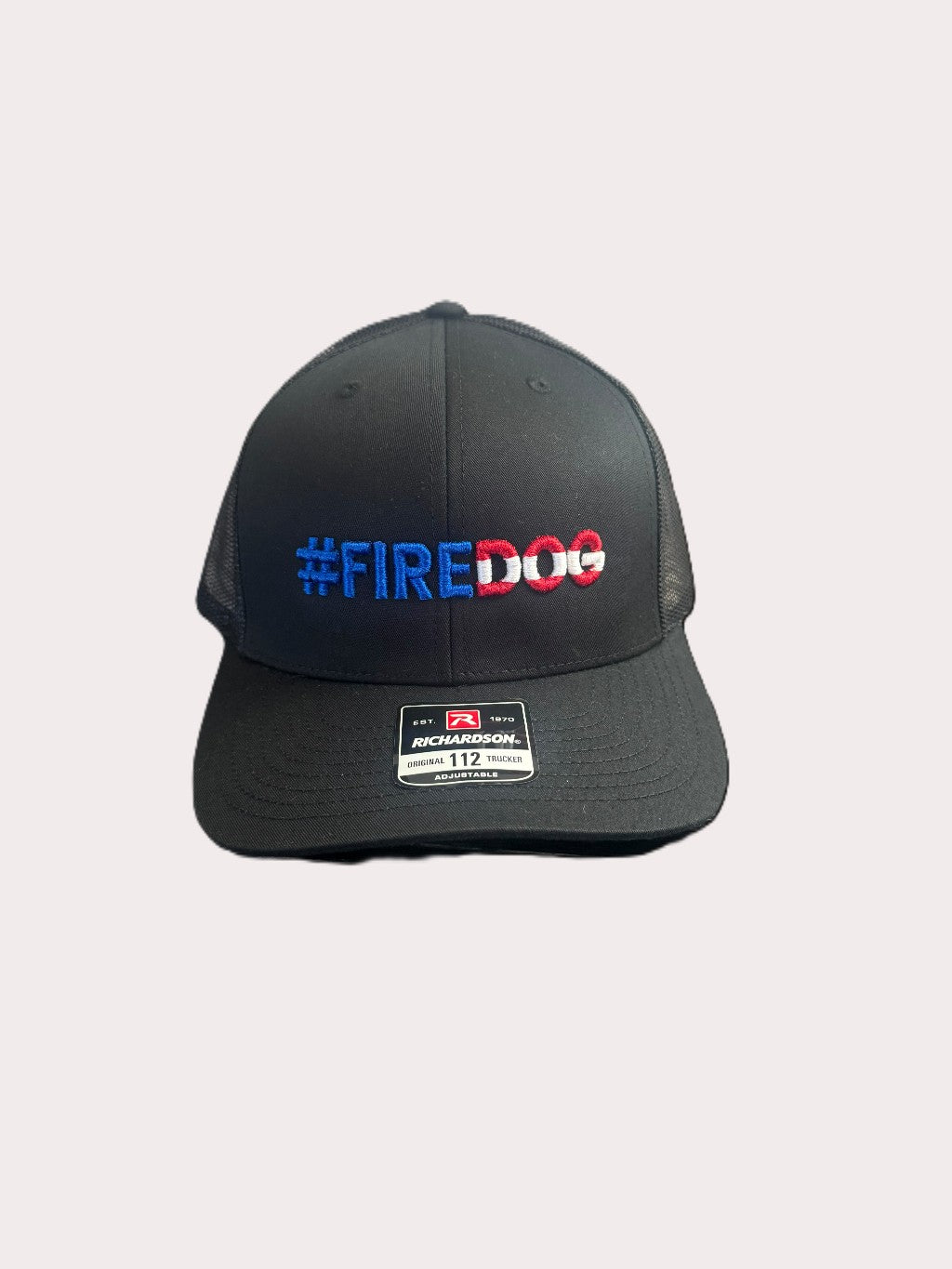🔥 Firedog™ Richardson 112 Trucker Hat – #FIREDOG Edition