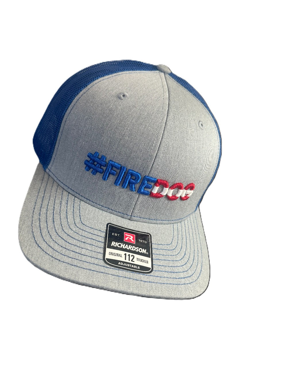🔥 Firedog™ Richardson 112 Trucker Hat – #FIREDOG Edition