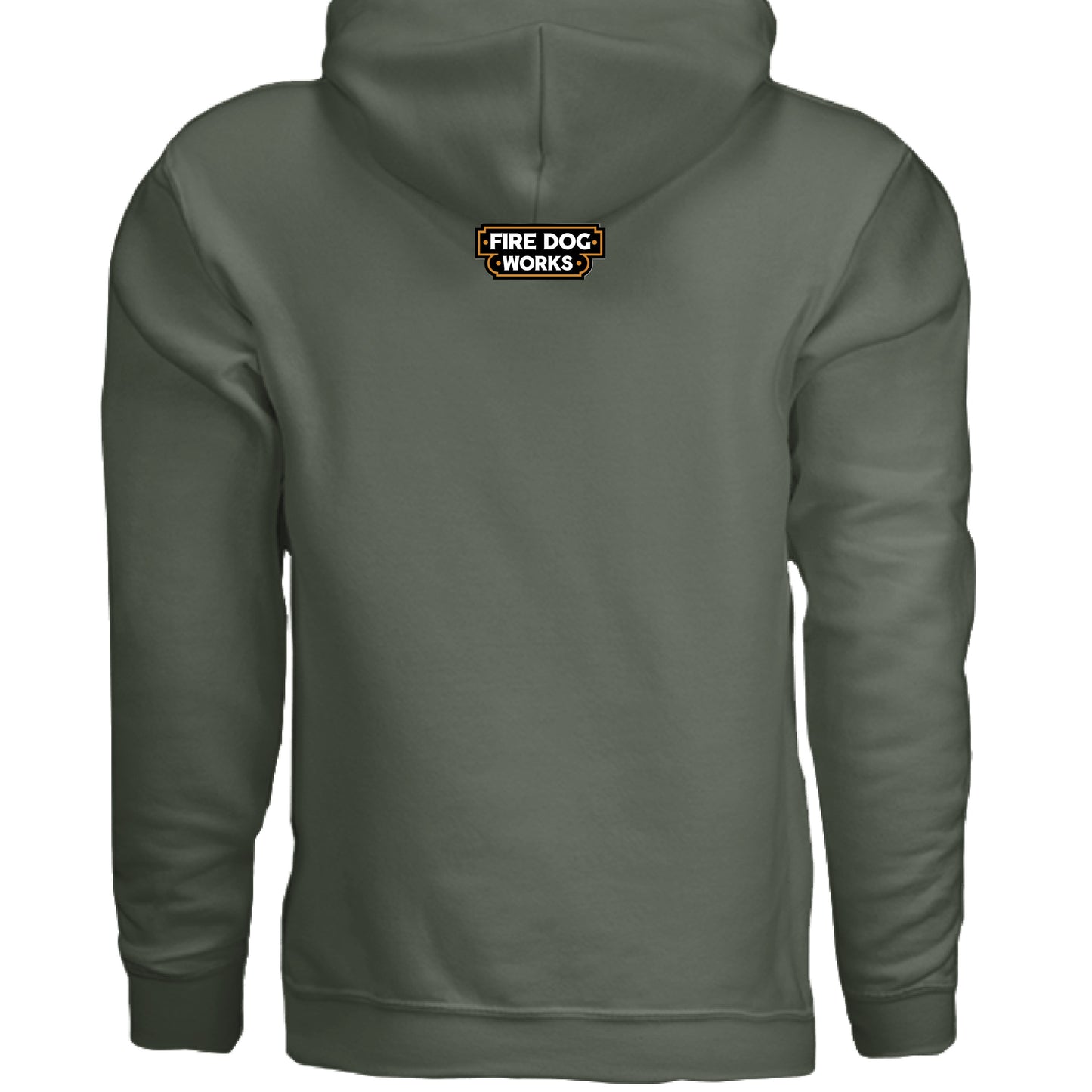 MILITARY GREEN - BACK