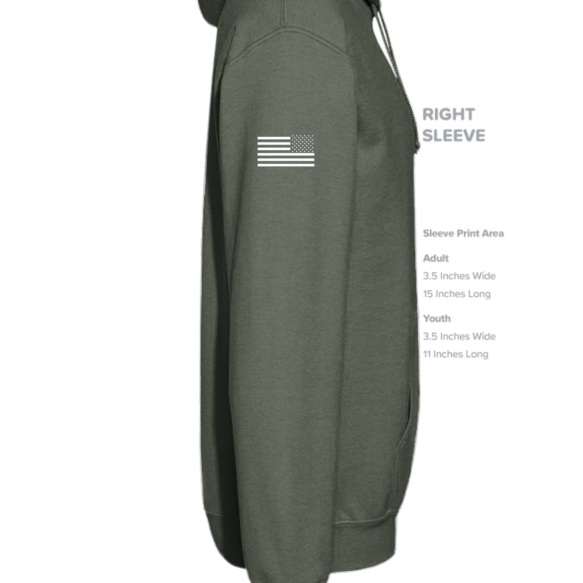 MILITARY GREEN - SLEEVE_RIGHT