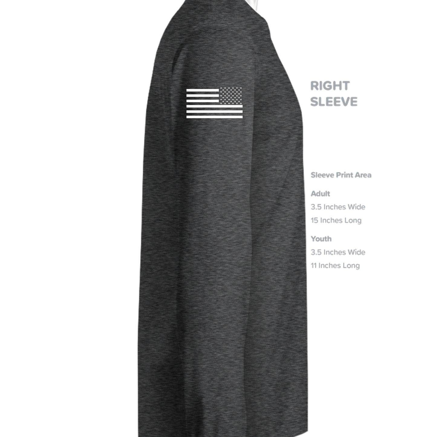 DARK HEATHER - G240 - SLEEVE_RIGHT