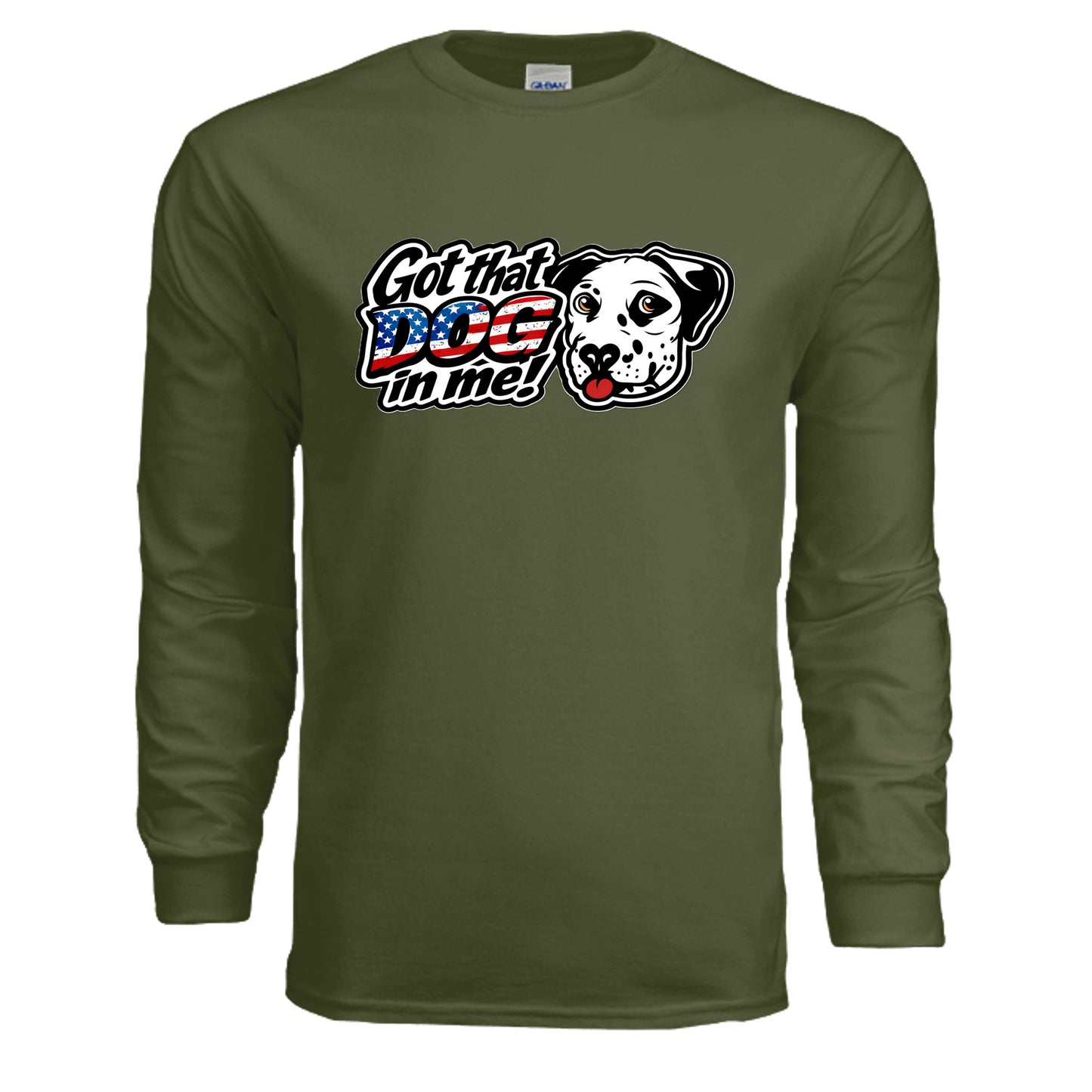 MILITARY GREEN - G240 - FRONT