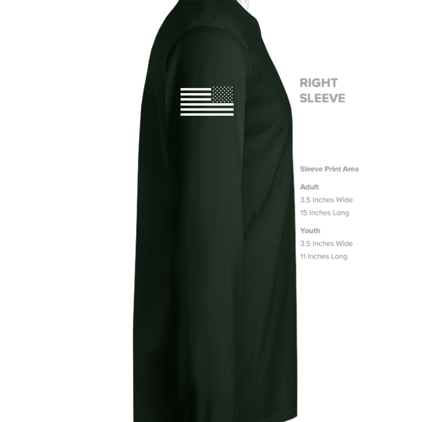 FOREST GREEN - G240 - SLEEVE_RIGHT