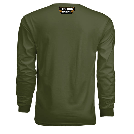 MILITARY GREEN - G240 - BACK