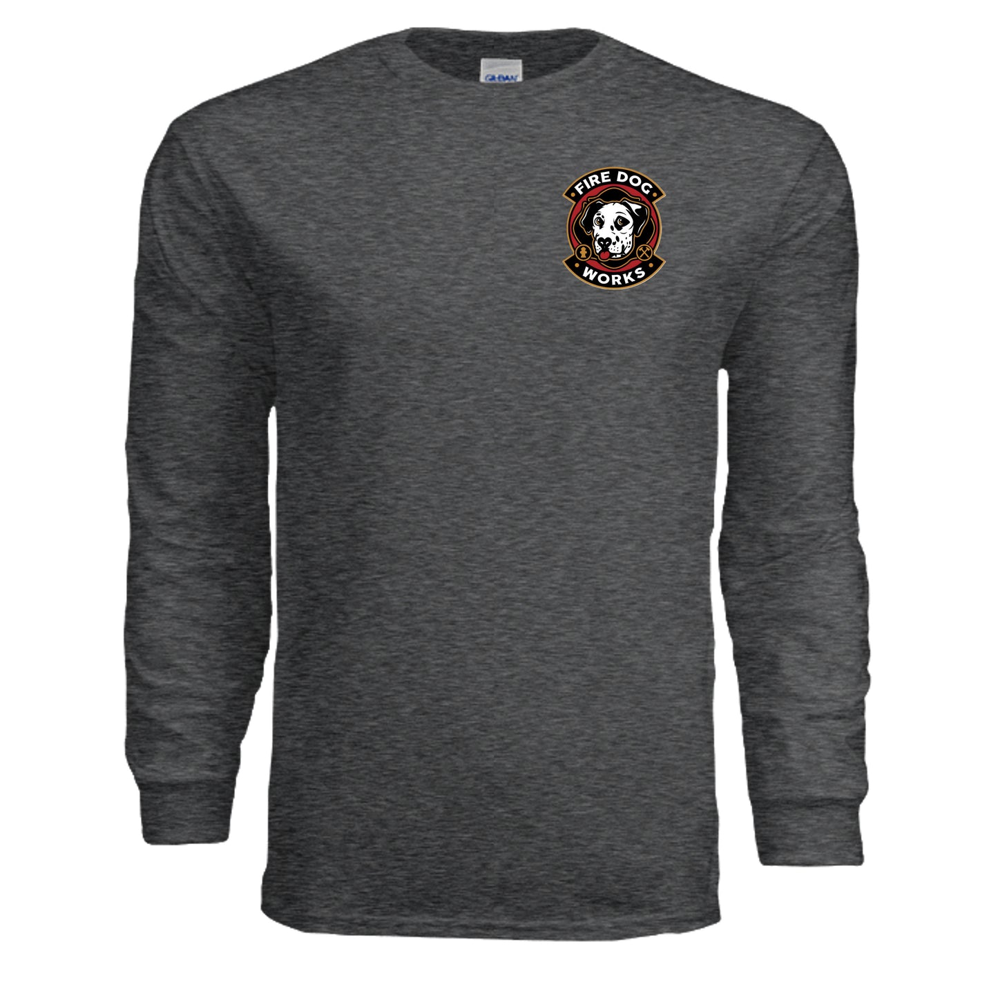 DARK HEATHER - G240 - FRONT