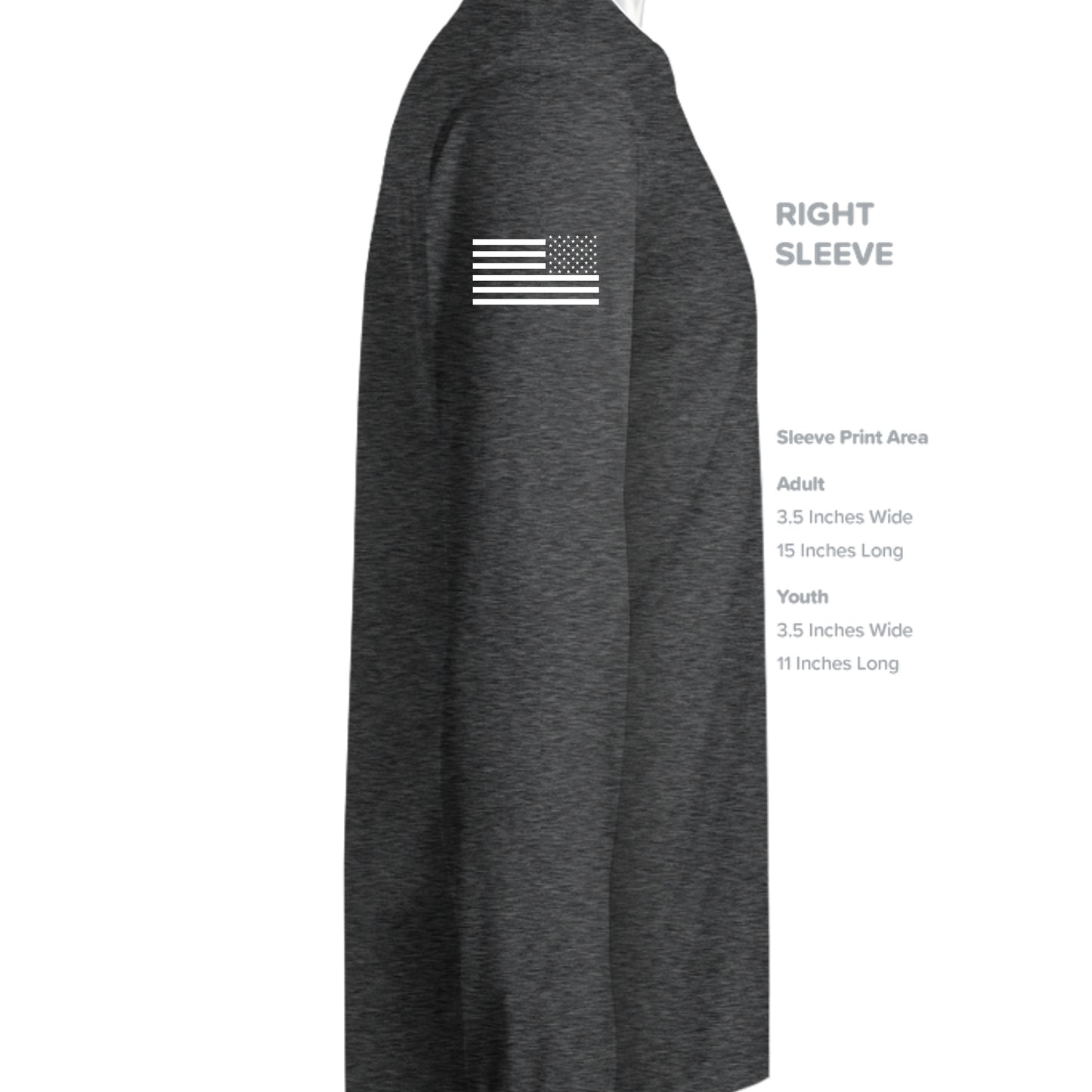 DARK HEATHER - G240 - SLEEVE_RIGHT