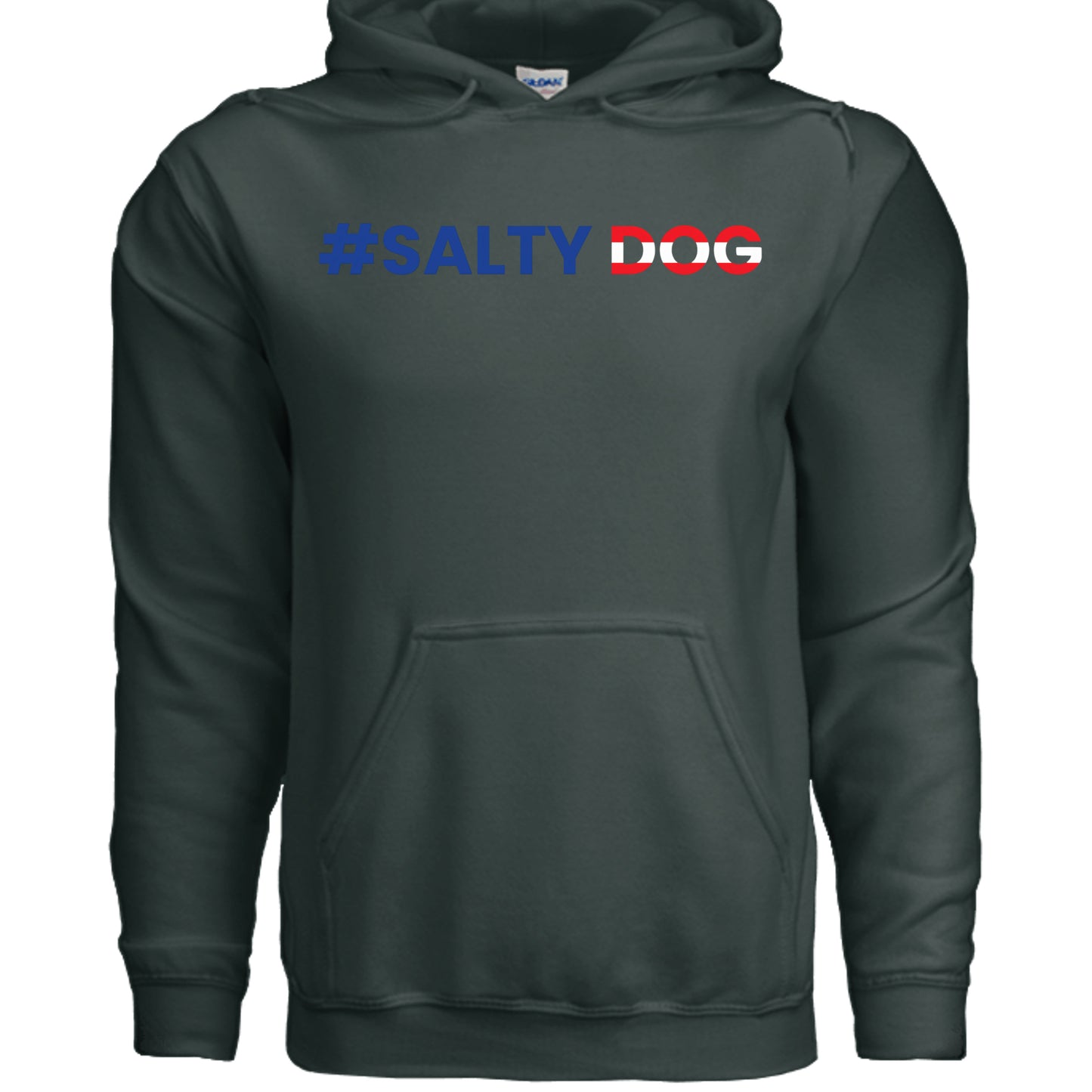 Fan Charcoal Heather - G185 - FRONT