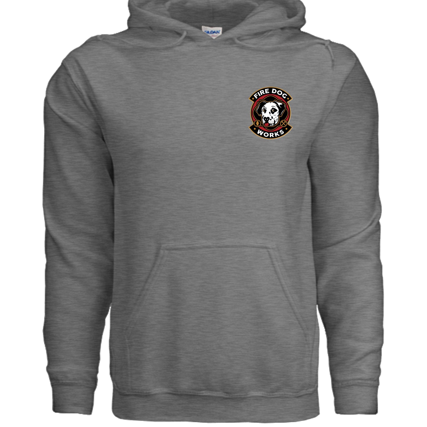 GRAPHITE HEATHER - G185 - FRONT