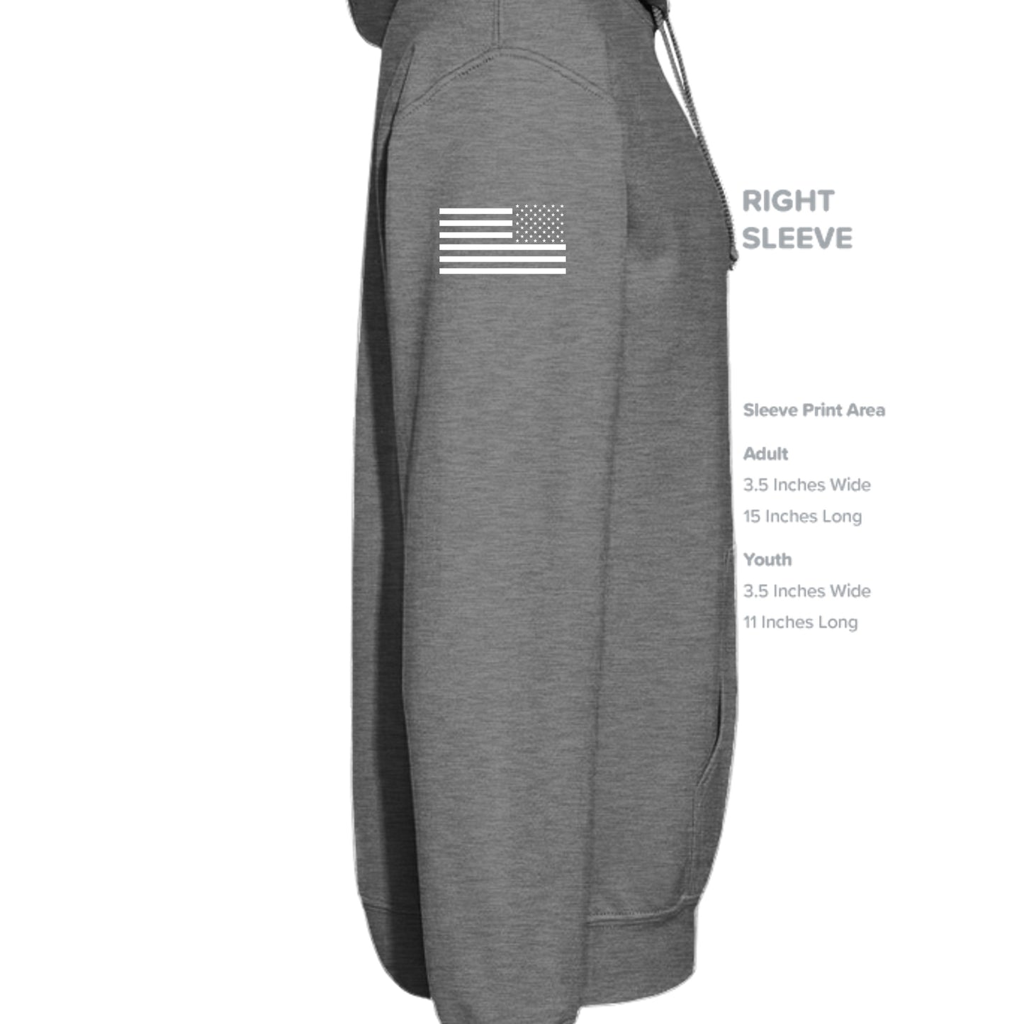 GRAPHITE HEATHER - G185 - SLEEVE_RIGHT