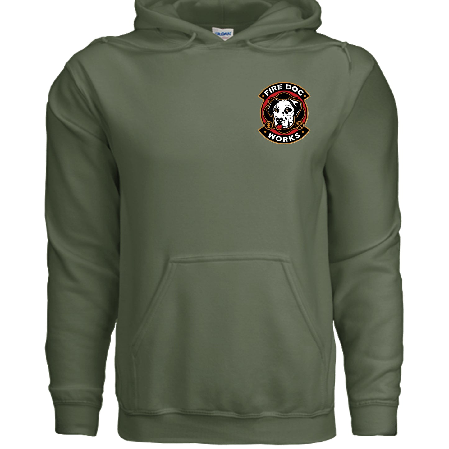 MILITARY GREEN - G185 - FRONT