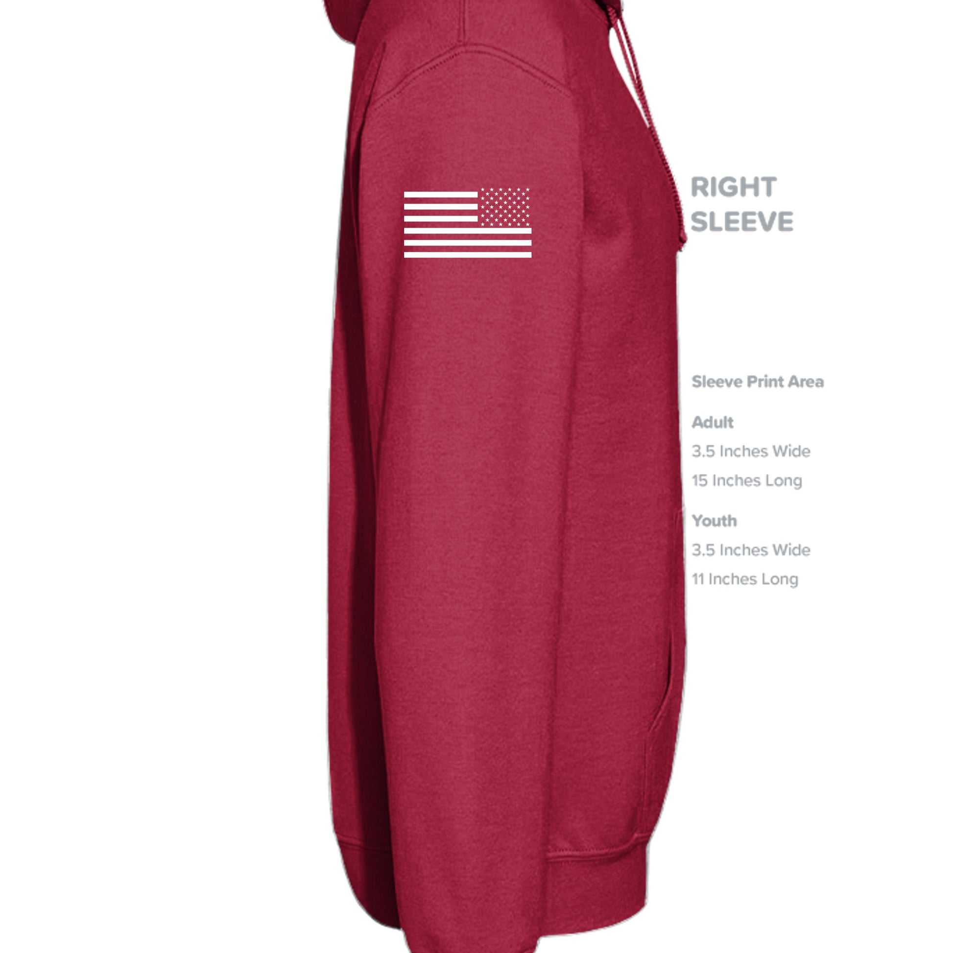 CHERRY RED - G185 - SLEEVE_RIGHT