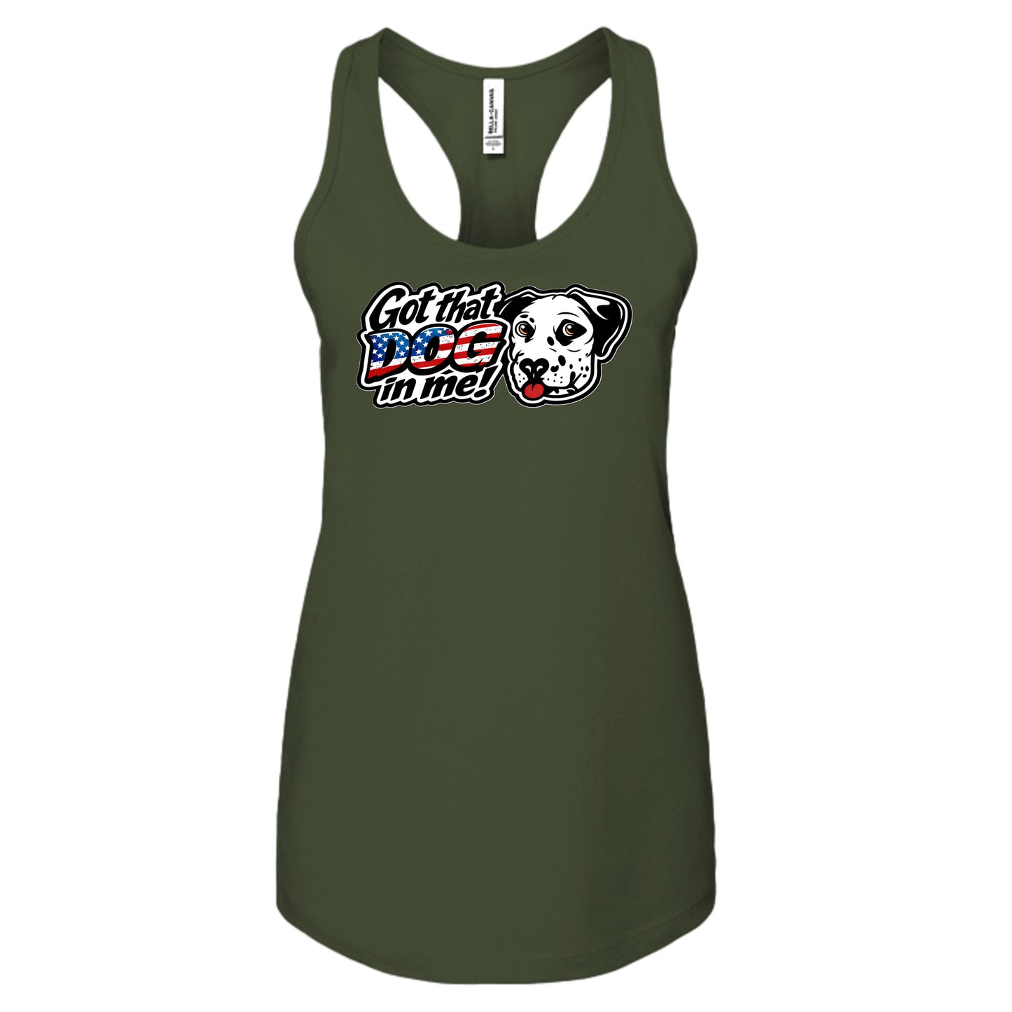 MILITARY GREEN - B6008 - FRONT